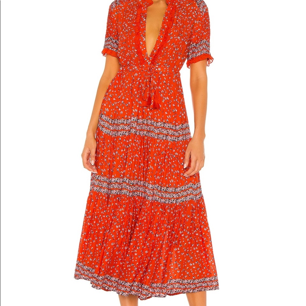Free People Rare Feelings Maxi Dress NWT